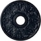 Ekena Millwork Apollo Ceiling Medallion (Canopies up to 5 5/8"), 16 1/2"OD x 3 5/8"ID x 1 1/8"P, Midnight Dream CM16APMDF - alternate 1